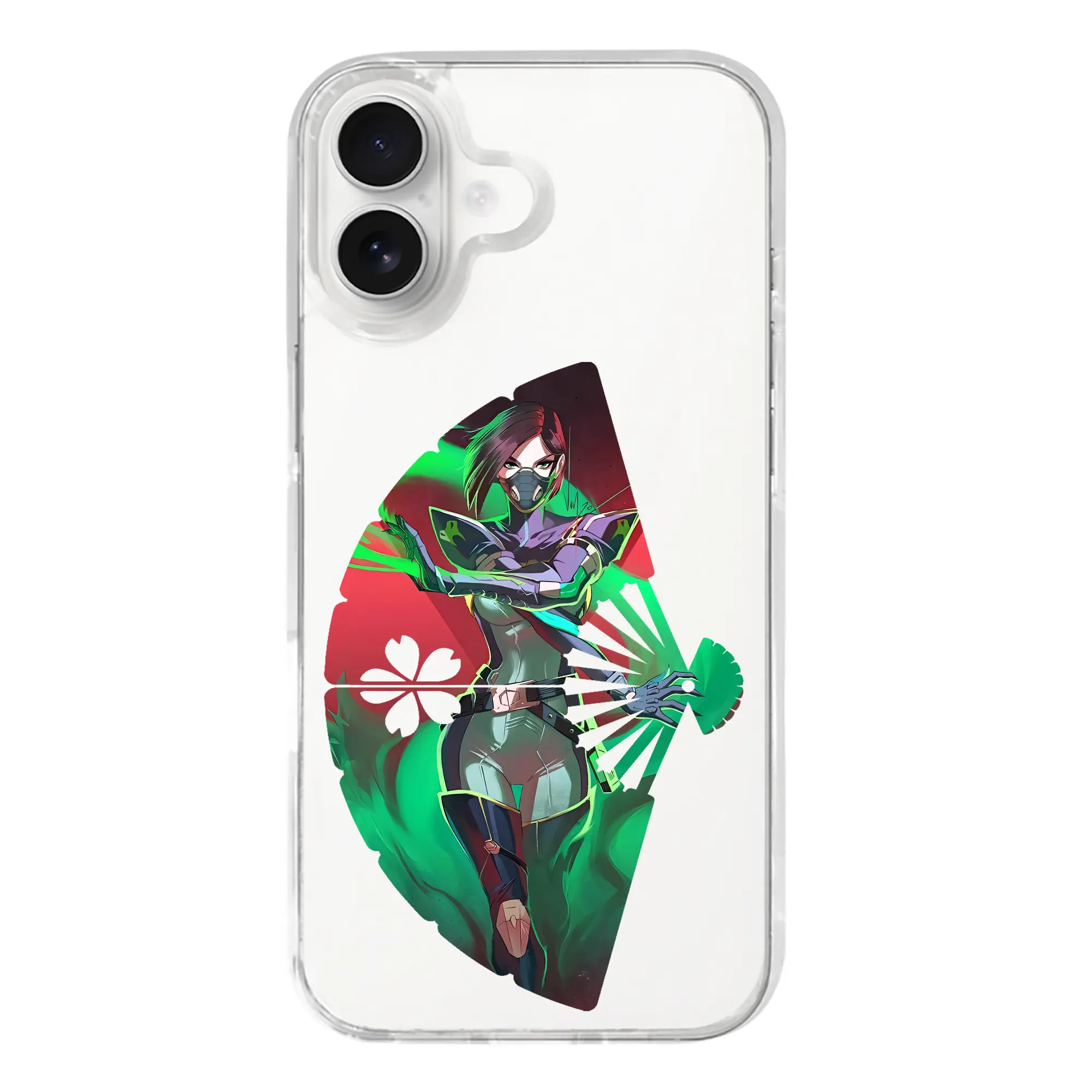 VALORANT グッズ,ヴァイパー - iPhone 17シリーズ 透明スマホケース – 薄型・耐衝撃・精密フィット保護カバー